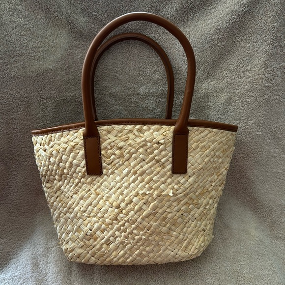 J. Crew Bags Very Nice New Without Tags J Crew Summer Straw Leather